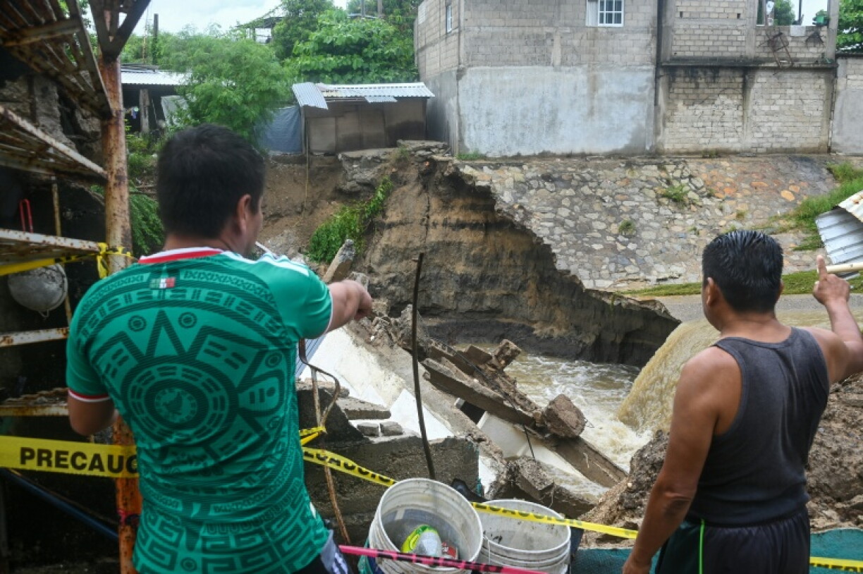 Torrential rains caused by Simon have already caused flooding in Mexico's Acapulco