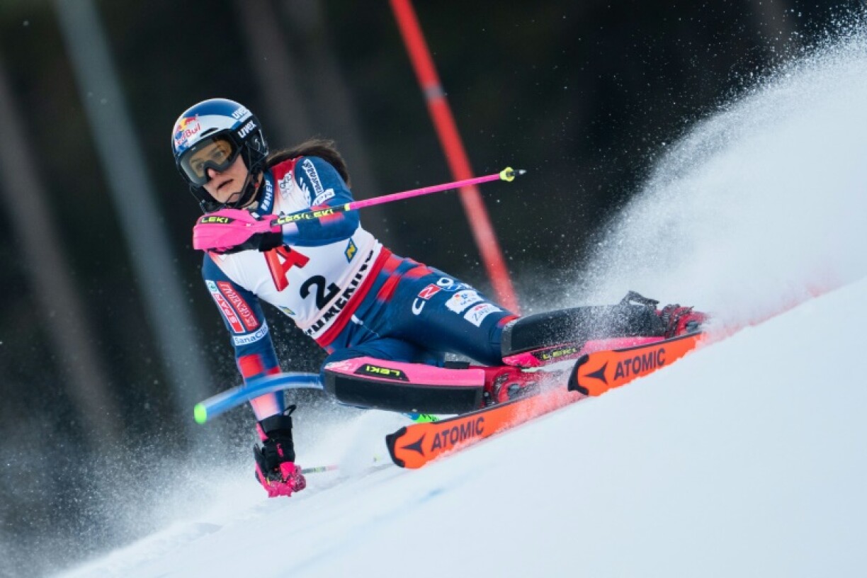 Zrinka Ljutic won the women's slalom to become the first Croatian woman to win a World Cup race in 18 years