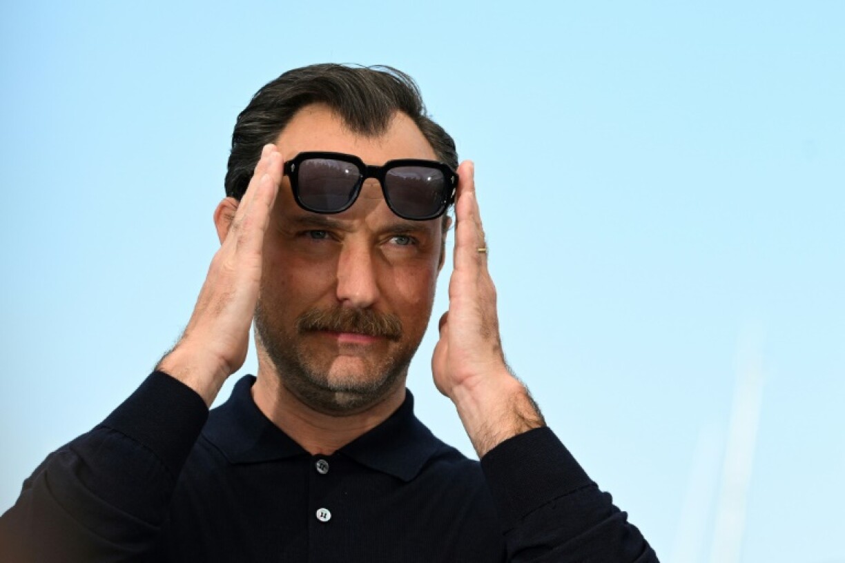L'acteur britannique Jude Law au festival de Cannes le 22 mai 2023
