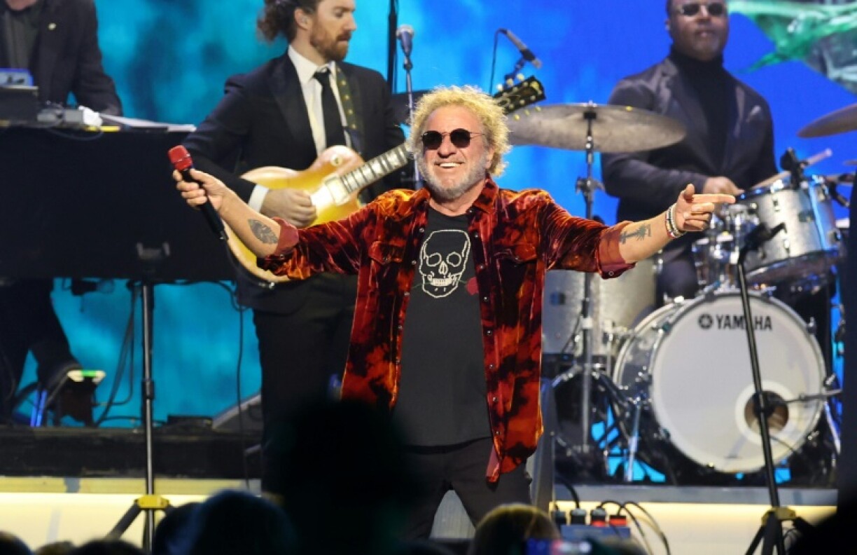 Sammy Hagar performs during the 2025 MusiCares Person honoring the Grateful Dead