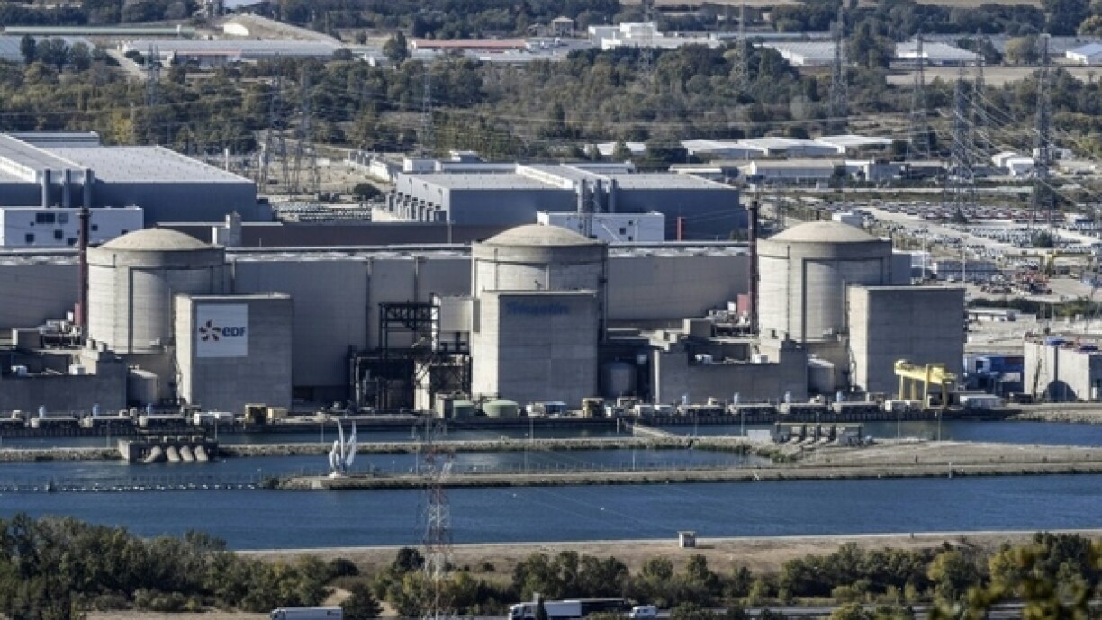 La centrale nucléaire de Tricastin, dans la Drôme