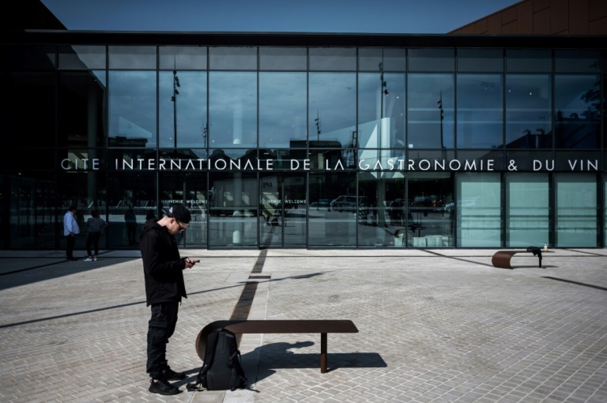 La nouvelle Cité Internationale de la Gastronomie et du Vin, le 5 mai 2022 à Dijon (France)