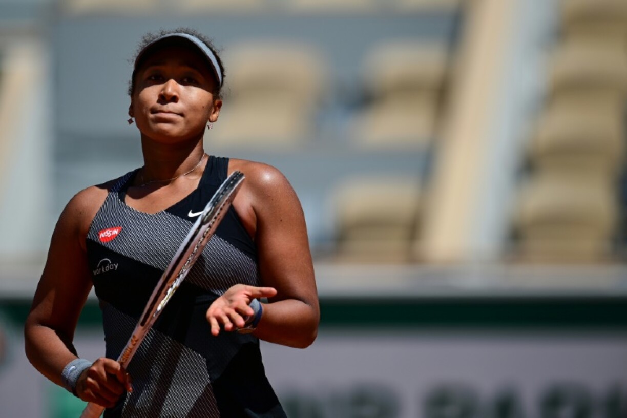 La Japonaise Naomi Osaka le 30 mai 2021 à Roland Garros (France)