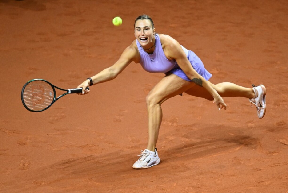 Aryna Sabalenka lost the Stuttgart final to Jelena Ostapenko earlier this week