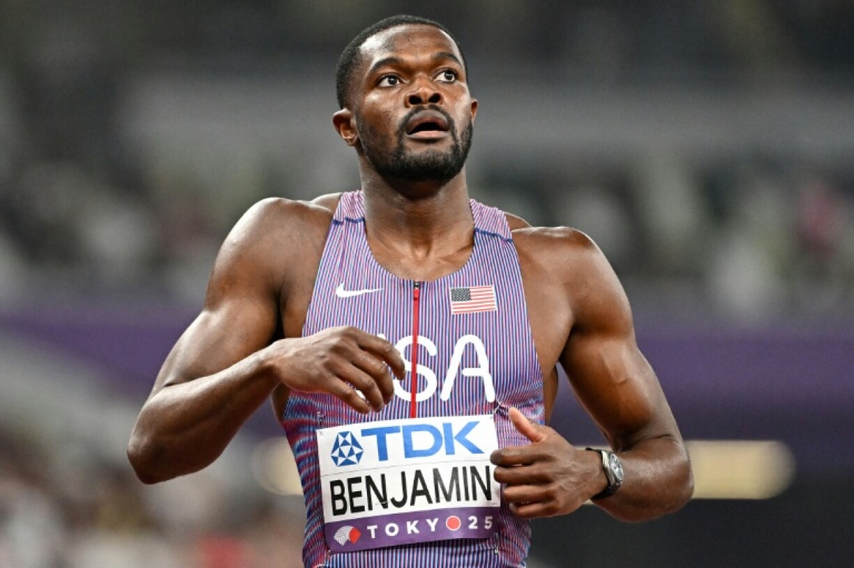 American Olympic champion Rai Benjamin