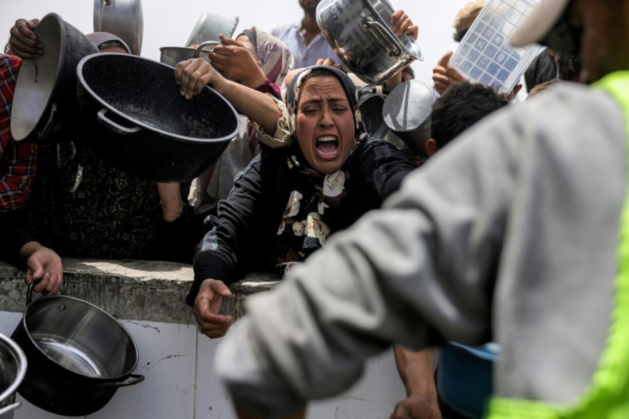 The UN's humanitarian office said on Friday Israel's blockage of aid to Gaza was 'politically motivated starvation'