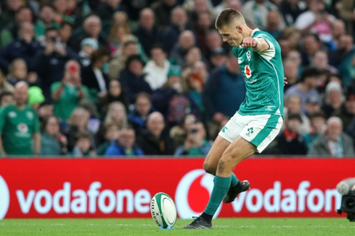 Ireland fly-half Sam Prendergast