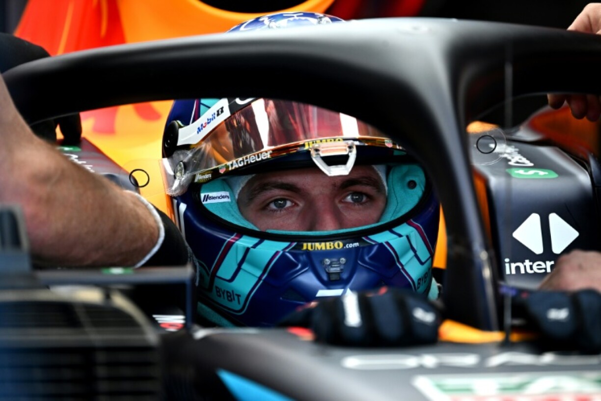 Le pilote néerlandais de Red Bull Max Verstappen lors des qualifications du Grand Prix de F1 de Miami, le 6 mai 2023 en Floride