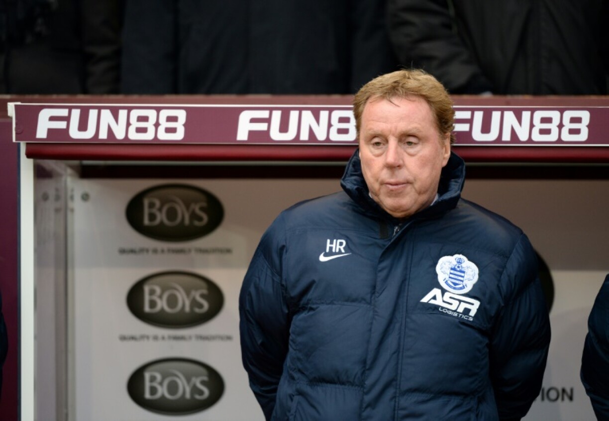Harry Redknapp pictured in 2015, when he was in charge of Queens Park Rangers