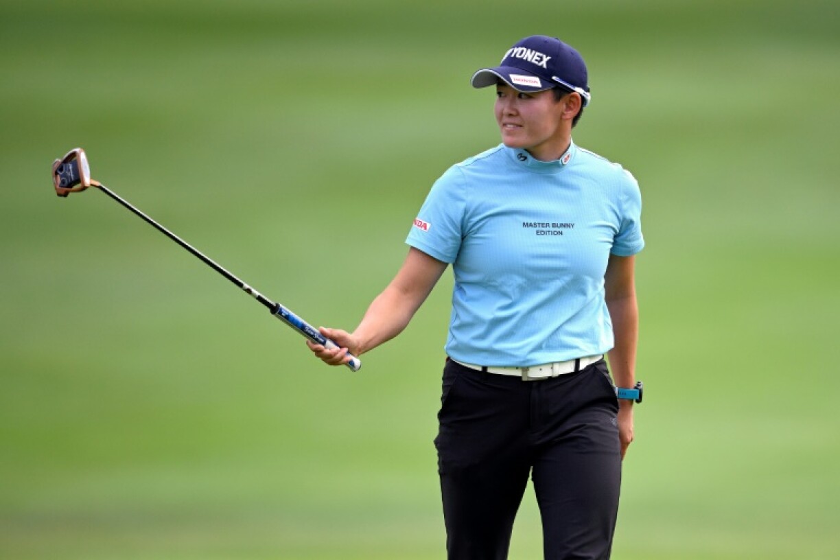 Japan's Akie Iwai fired an eight-under par 64 to gra ba two-stroke lead after the third round of the LPGA Portland Classic