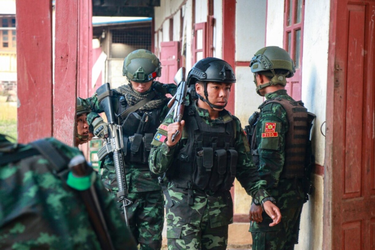 KNA fighters are finding themselves increasingly vulnerable to the Myanamar military's increasingly accurate drone strikes