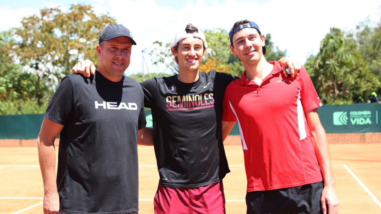 Gilles Muller, Alex Knaff et Chris Rodesch prêts à en découdre avec la Colombie dès ce vendredi