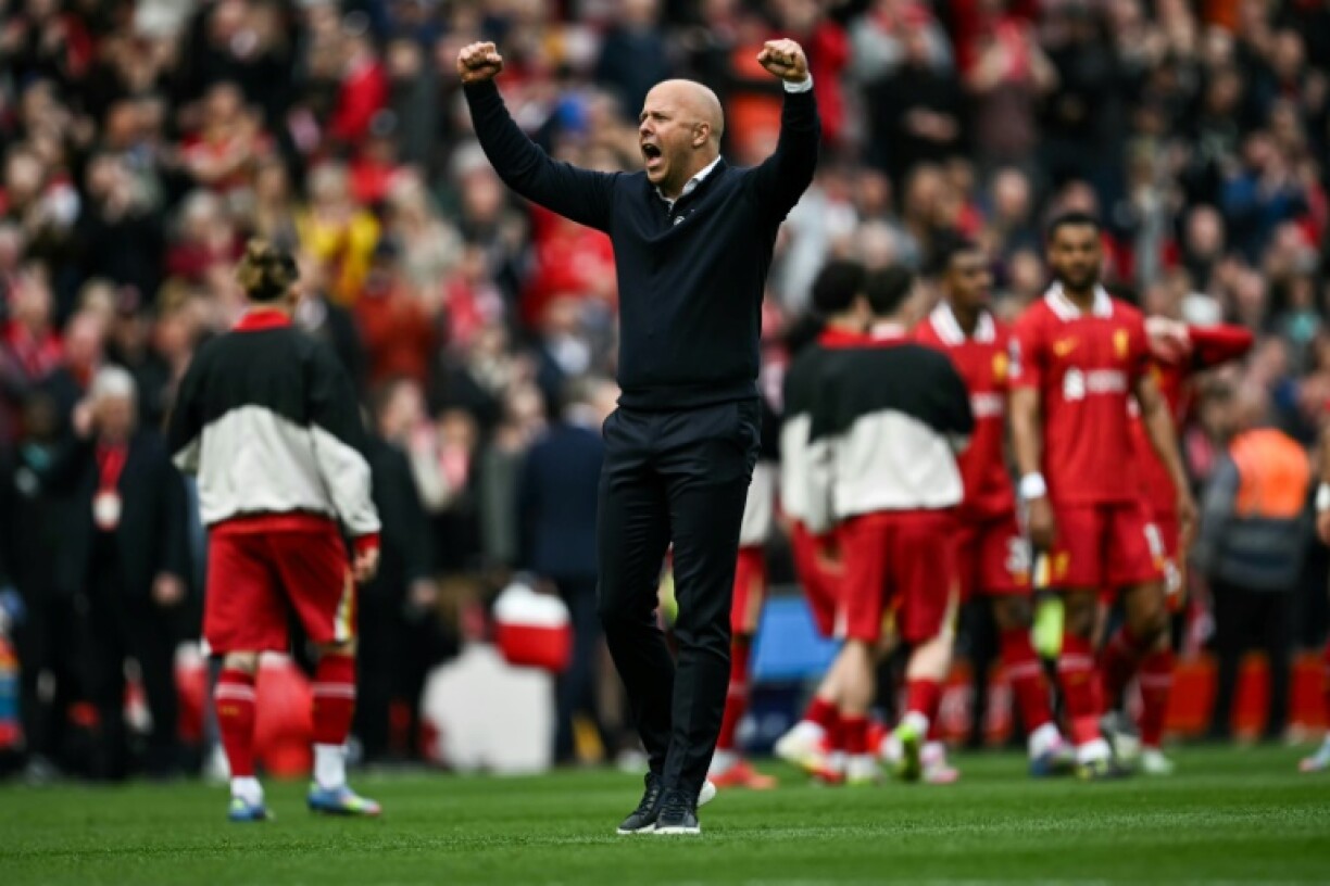 Liverpool manager Arne Slot