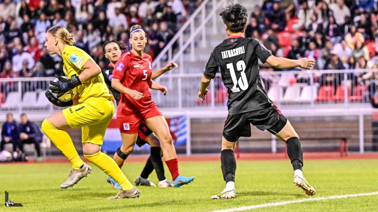 Lucie Schlimé n’a que 20 ans. La gardienne rassure l’équipe et possède encore une belle marge de progression.