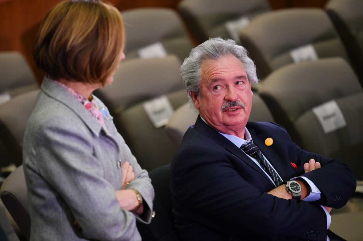 Le ministre des Affaires étrangères luxembourgeois photographié lors du Conseil nord-atlantique de l'Otan à Washington le 4 avril 2019.