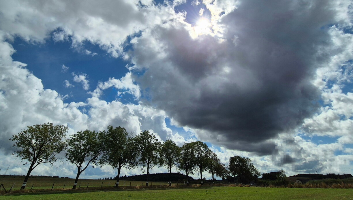 Clouds over Roullingen, 28 August 2026.