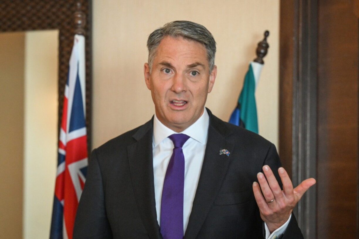 Australia's Defence Minister Richard Marles speaks with reporters on the sidelines of the 20th Association of Southeast Asian Nations (ASEAN) Defence Ministers Meeting in Cebu on October 29, 2026