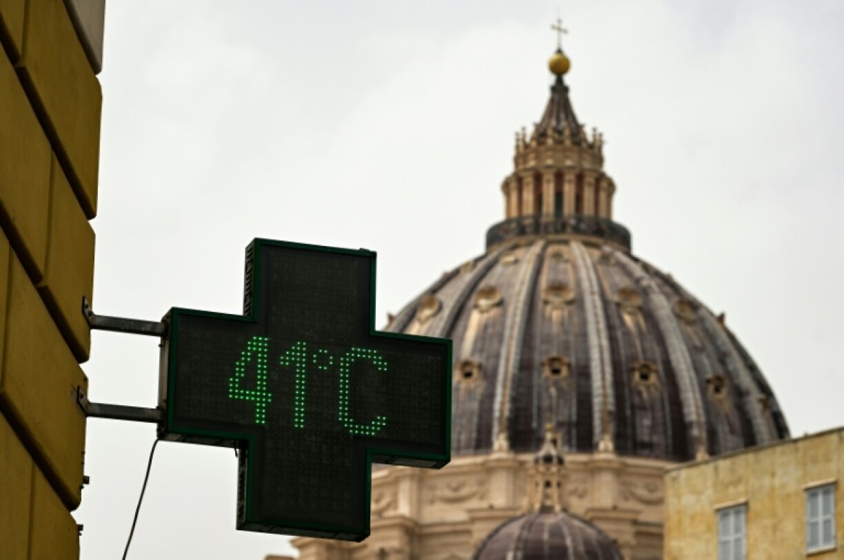 The temperature soared over 41C in Rome during summer last year, when heat is estimated to have killed over 60,000 people across Europe
