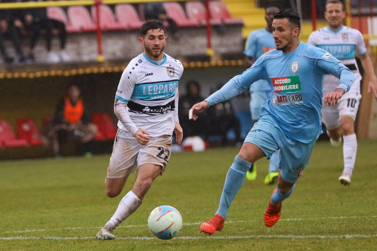 Une photo prise lors de la confrontation F91 Dudelange-Pétange
