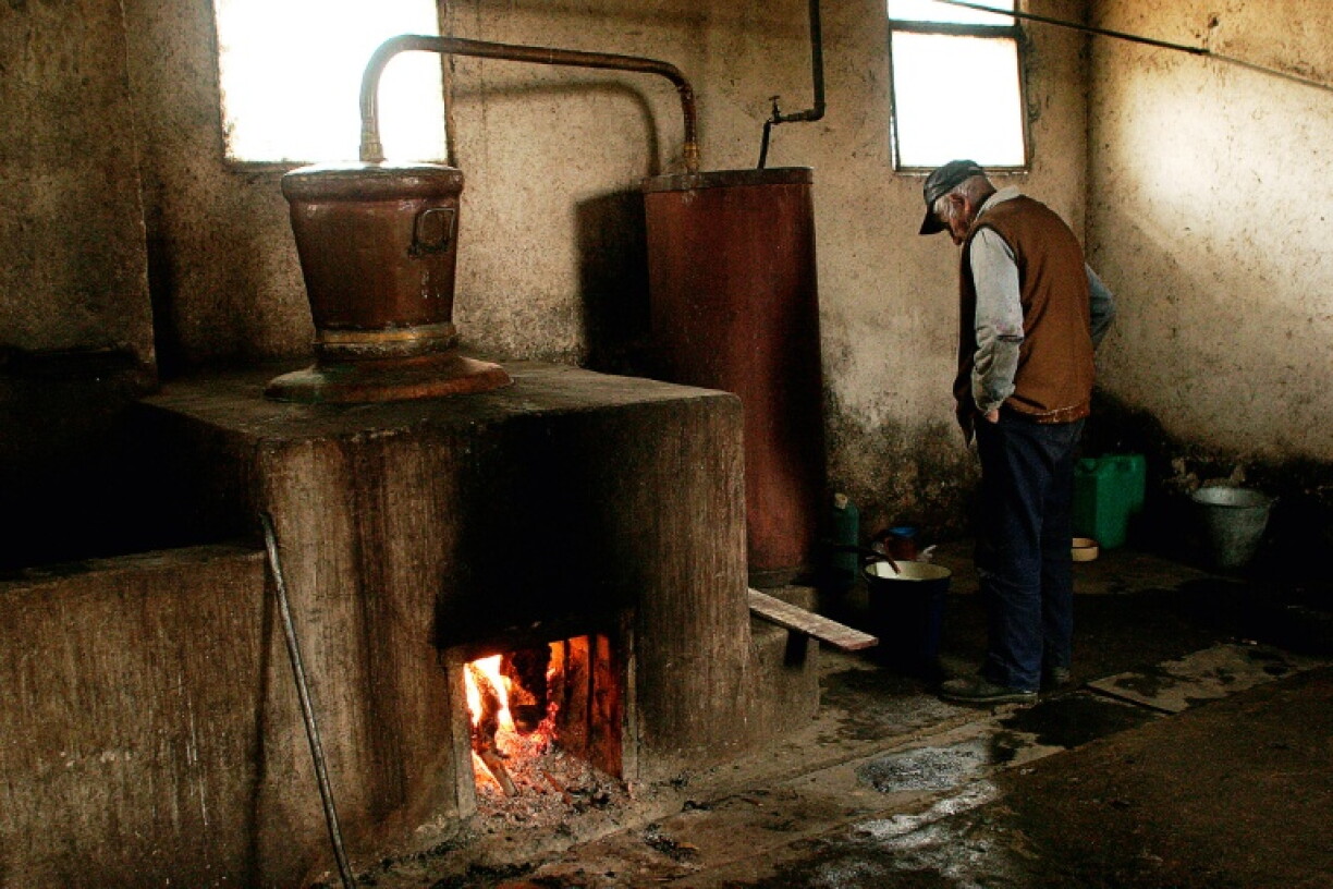 Producing rakia in small distilleries is a longstanding tradition in rural Bulgaria