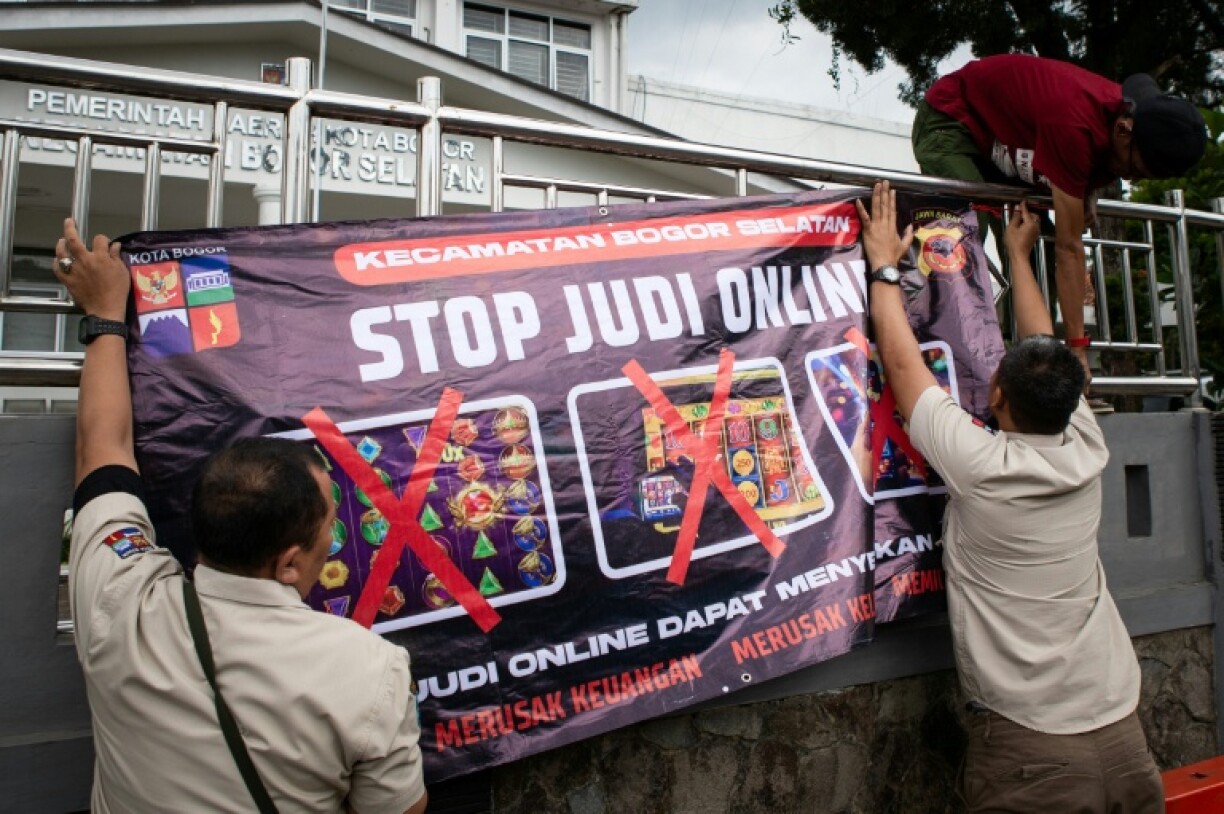 Indonesian authorities say they have taken down more than 5.7 million pieces of gambling-related online content over the past eight years