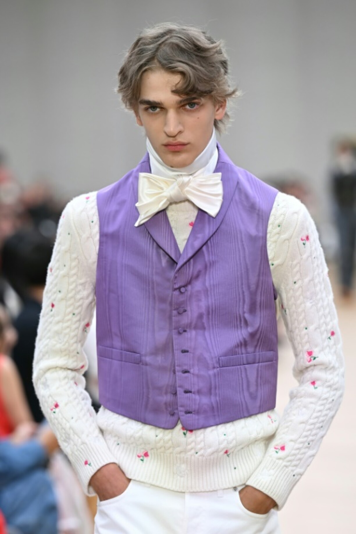 Victorian dandy: one of the looks at the Dior menswear Paris show