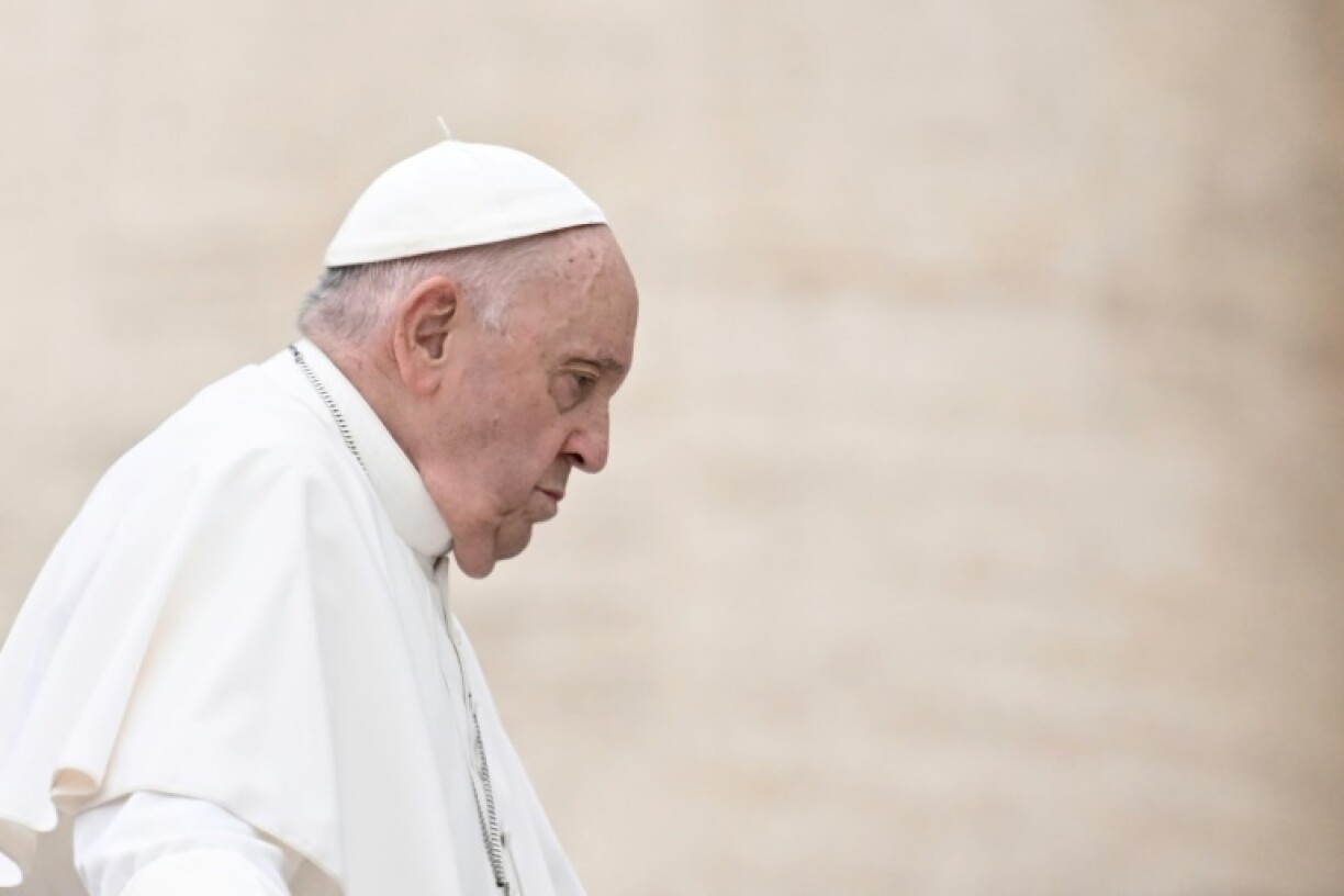 Le pape François lors d'une audience papale le 20 septembre 2023 sur la place Saint-Pierre au Vatican