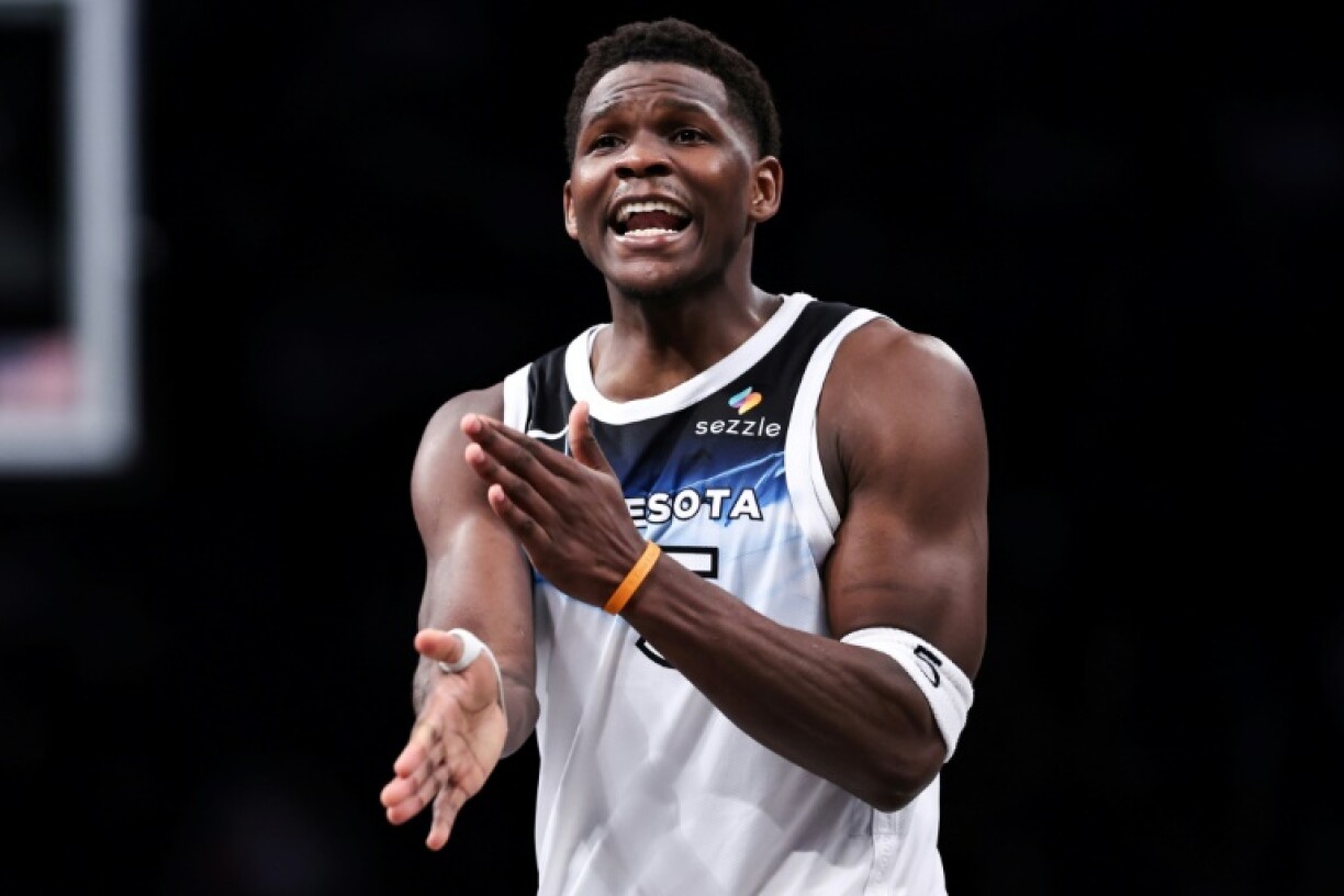 Anthony Edwards overcame an injury scare to help the Minnesota Timberwolves claim a crucial win over Brooklyn