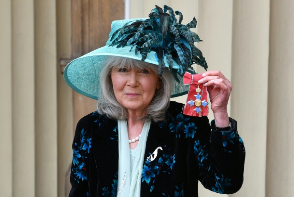Jilly Cooper, who was appointed a Commander of the Order of the British Empire in 2018, said her steamy novels were mainly just 'love stories' which people liked as they cheered them up