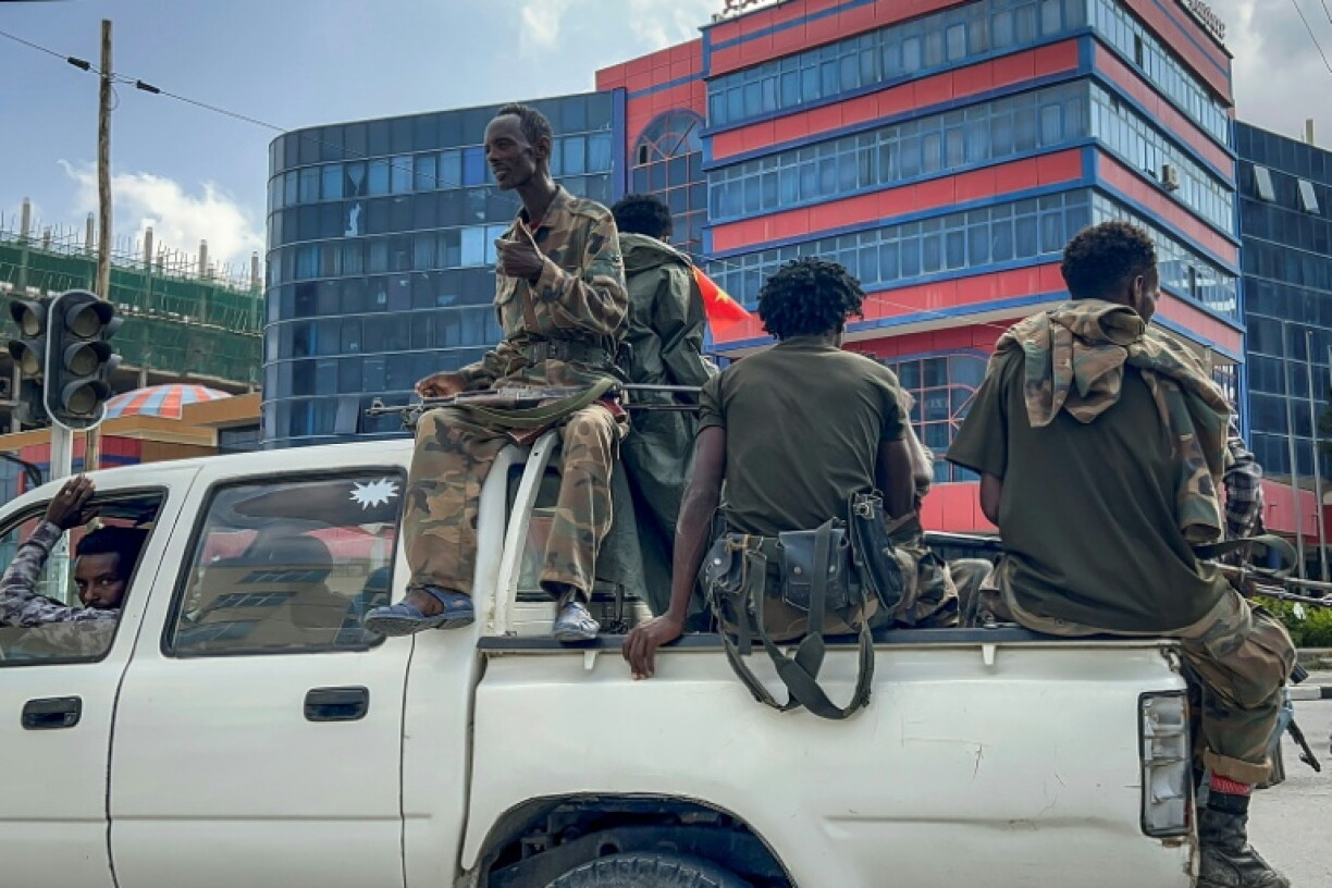 Federal troops were patrolling Mekelle and manning key institutions