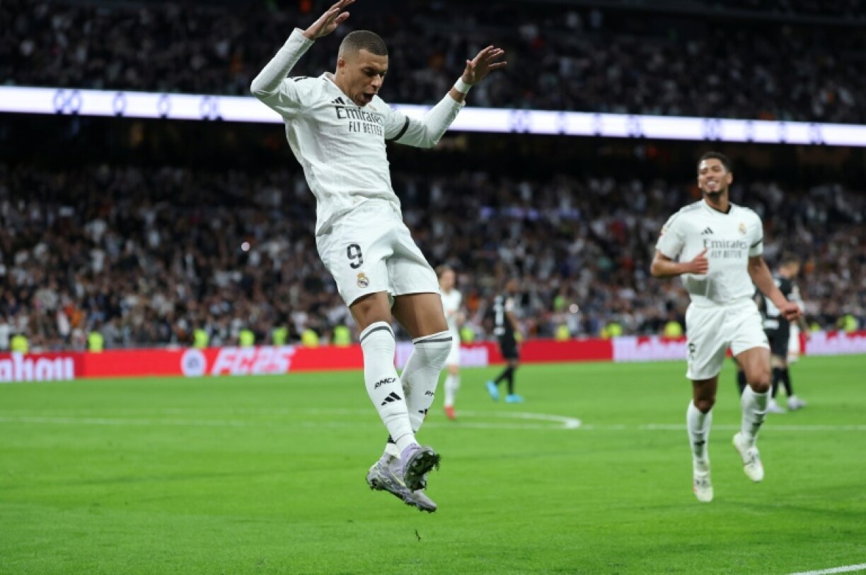 Real Madrid's French forward Kylian Mbappe is hoping to win his first major trophy with Los Blancos