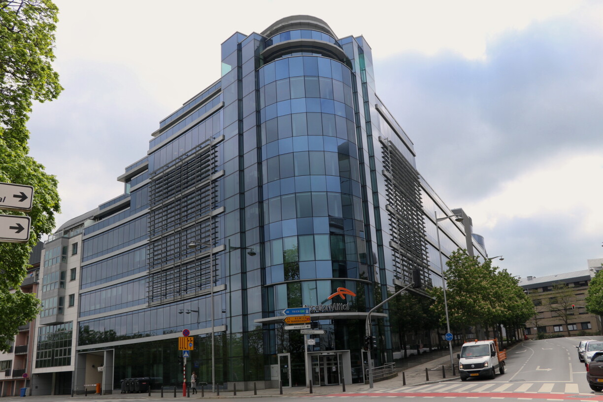 Le siège d'ArcelorMittal à Luxembourg