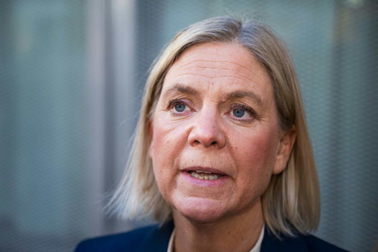 Magdalena Andersson, à Stockholm, le 10 septembre 2026
