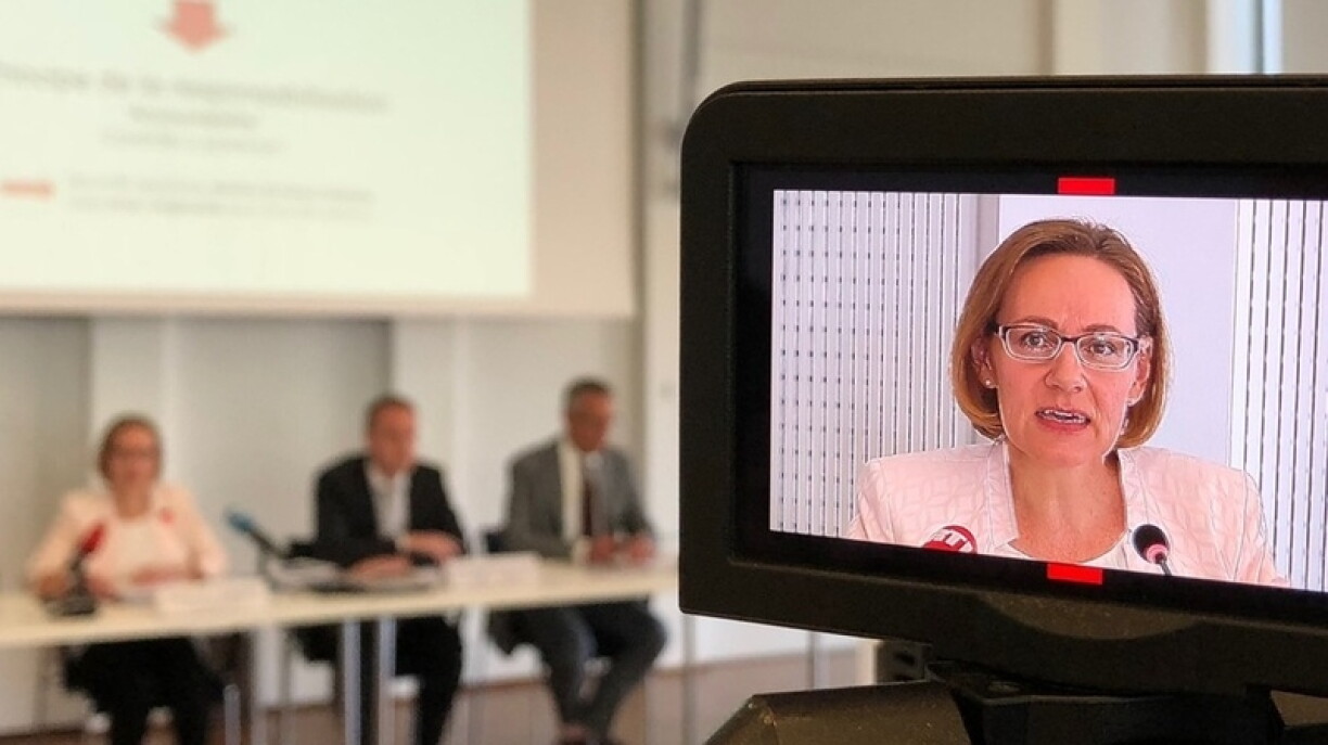La conférence de presse donnée par la Commission nationale de la protection des données en septembre 2019
