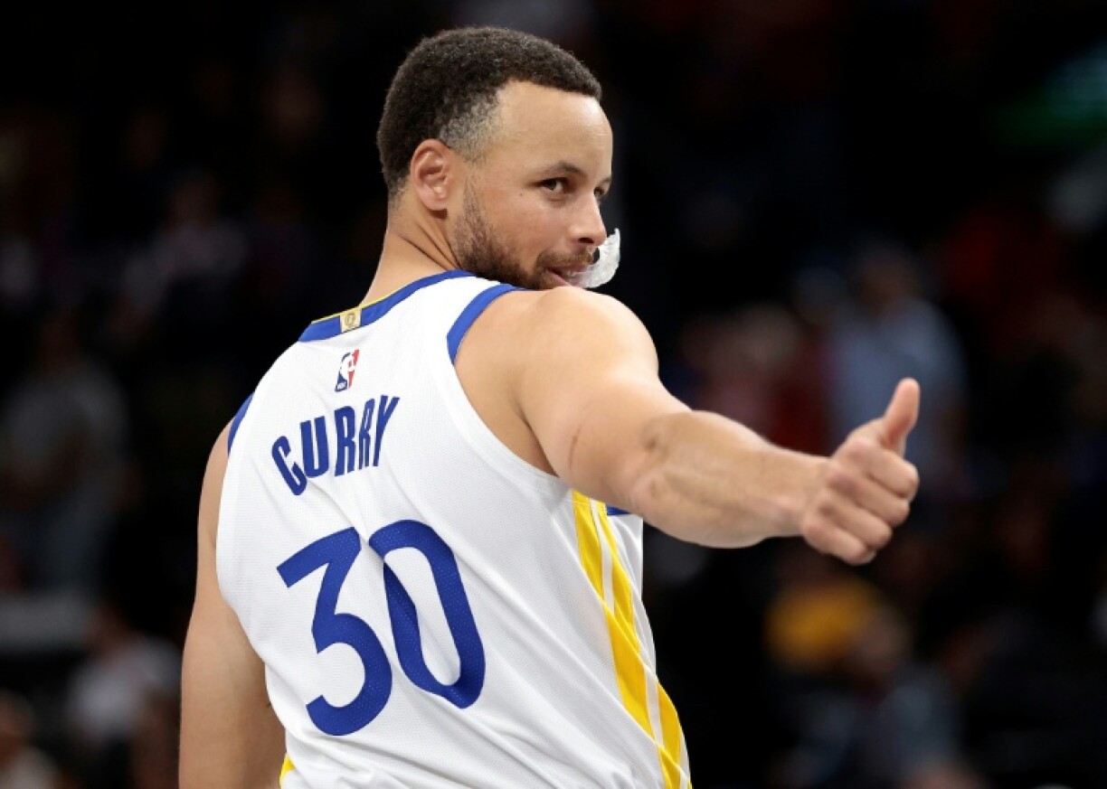 Stephen Curry lors du match de play-in de NBA entre les Golden State Warriors et les Los Angeles Clippers, le 15 avrils 2026 à Inglewood