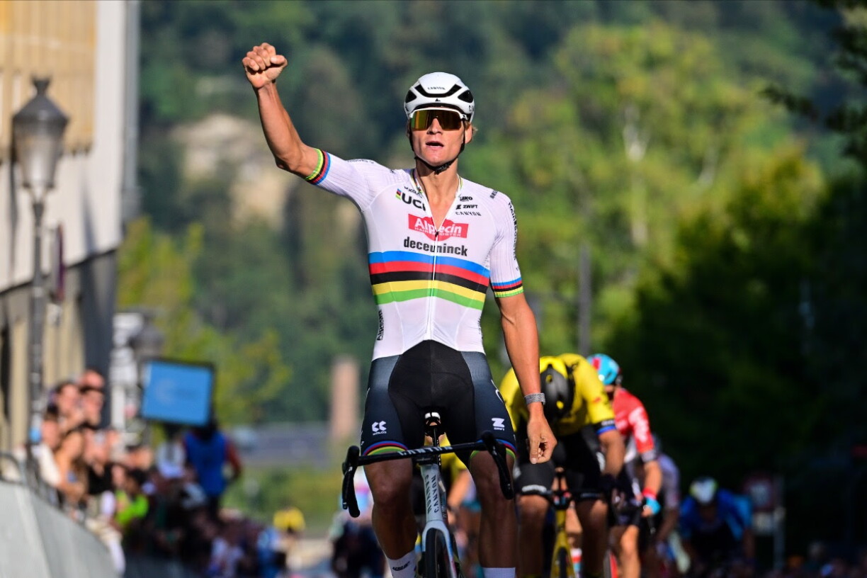 Il y a deux ans, Mathieu van der Poel avait attaqué le Tour de Luxembourg par une victoire avec le maillot de champion du monde sur les épaules. Cette année, il visera le succès en attendant peut-être de porter à nouveau la vareuse arc-en-ciel.