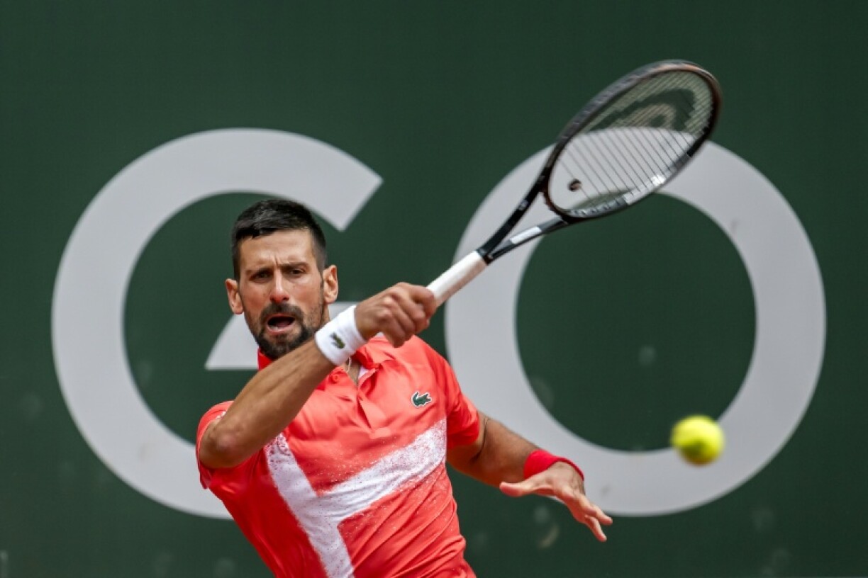 Novak Djokovic is searching for some form ahead of the French Open by playing in Geneva