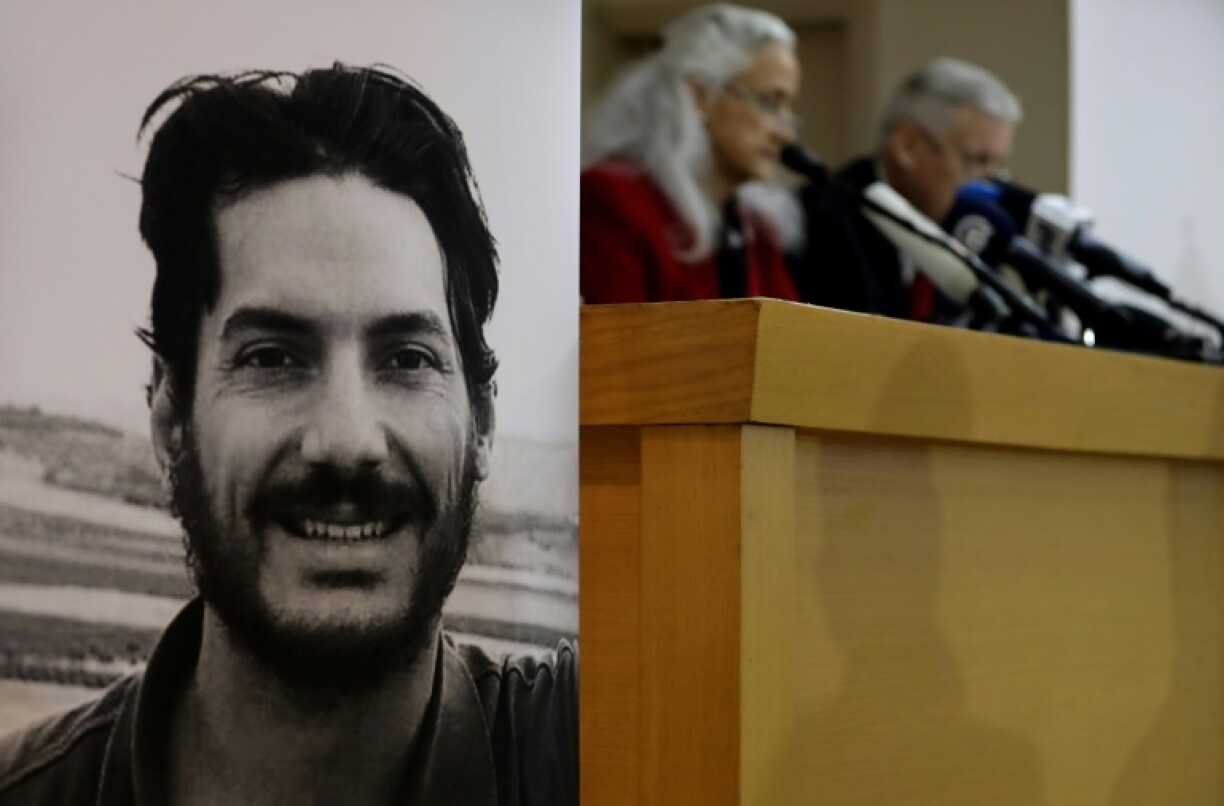 Austin Tice (L) was detained at a checkpoint in Daraya, a suburb of Damascus, on August 14, 2012
