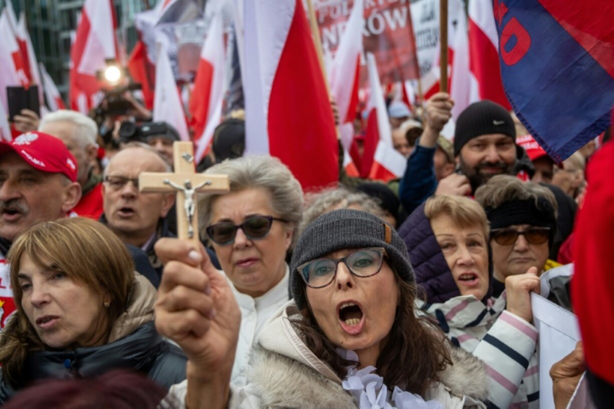 In Poland, a predominantly Catholic country, same-sex couples cannot marry or register their partnerships