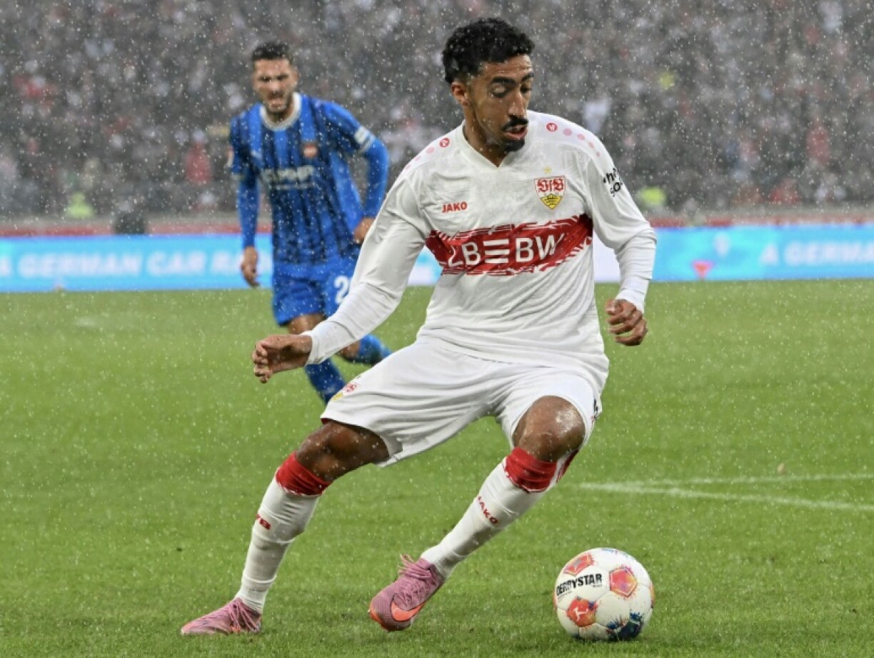 Stuttgart forward Tiago Tomas has quickly adjusted since arriving in the summer.