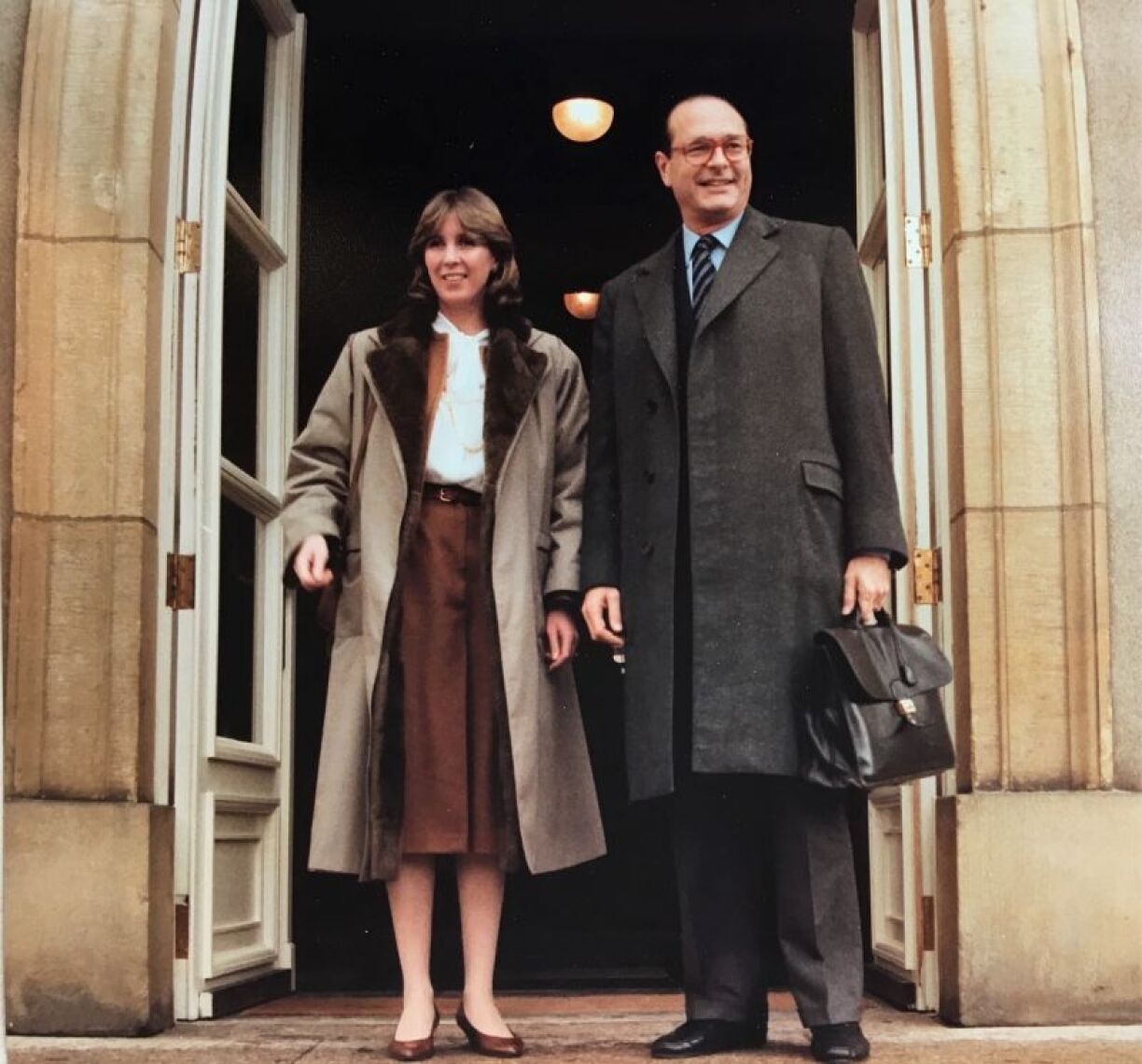 Lydie Polfer and Jacques Chirac