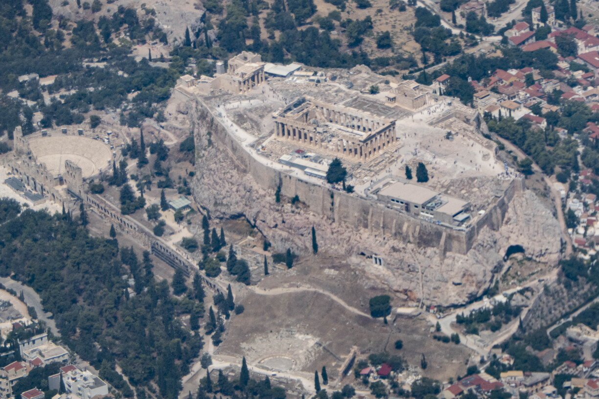 Och d'Akropolis vun Athen soll mam neie System, fir Bränn z'entdecken, equipéiert ginn