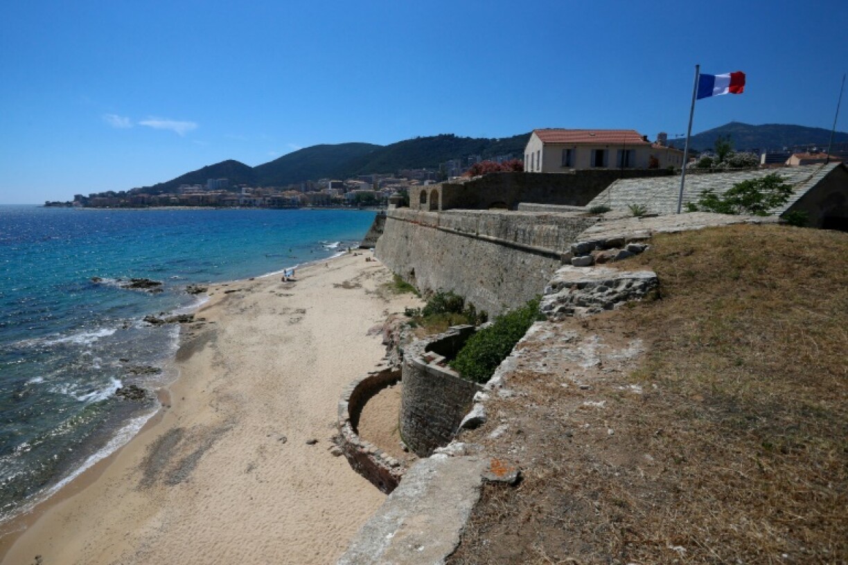 La citadelle d'Ajaccio, le 4 juillet 2019