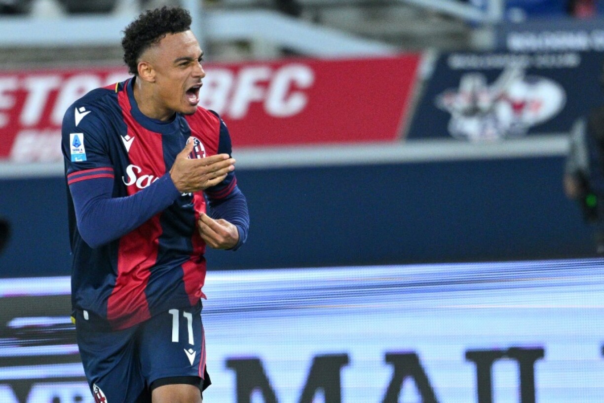 Dan Ndoye's leveller against Napoli was his eighth goal for Bologna this season