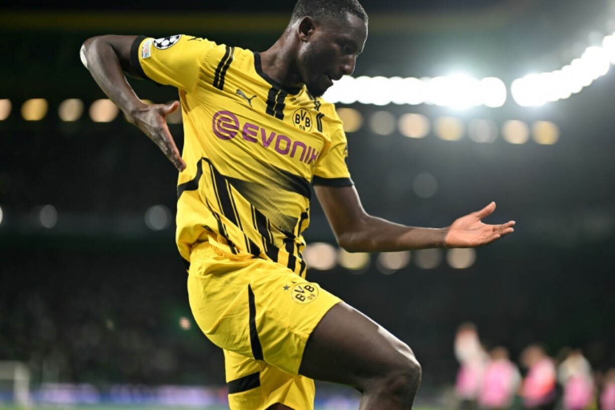 Borussia Dortmund forward Sehrou Guirassy is the top scorer in the Champions League this season