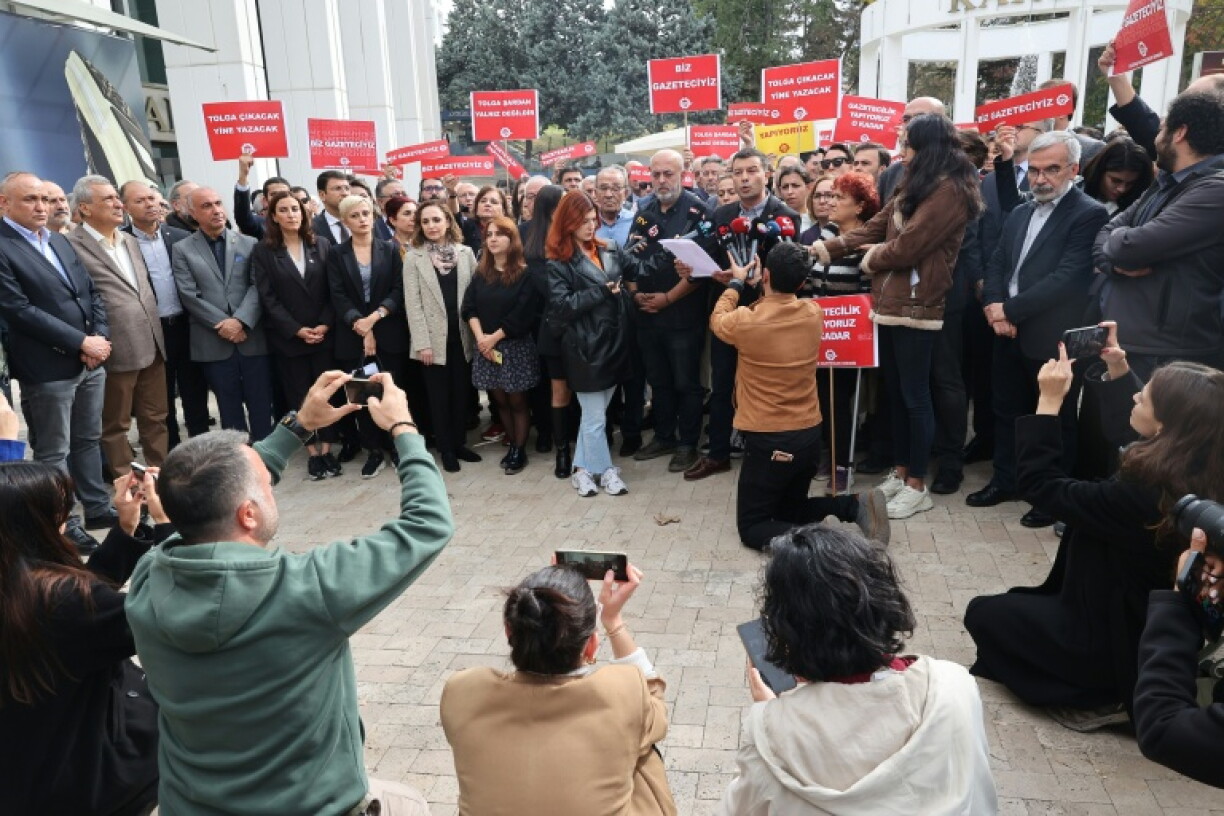 Press organisations in Turkey have already protested the arrest of T24 journalist Tolga Sardan, who is still in custody