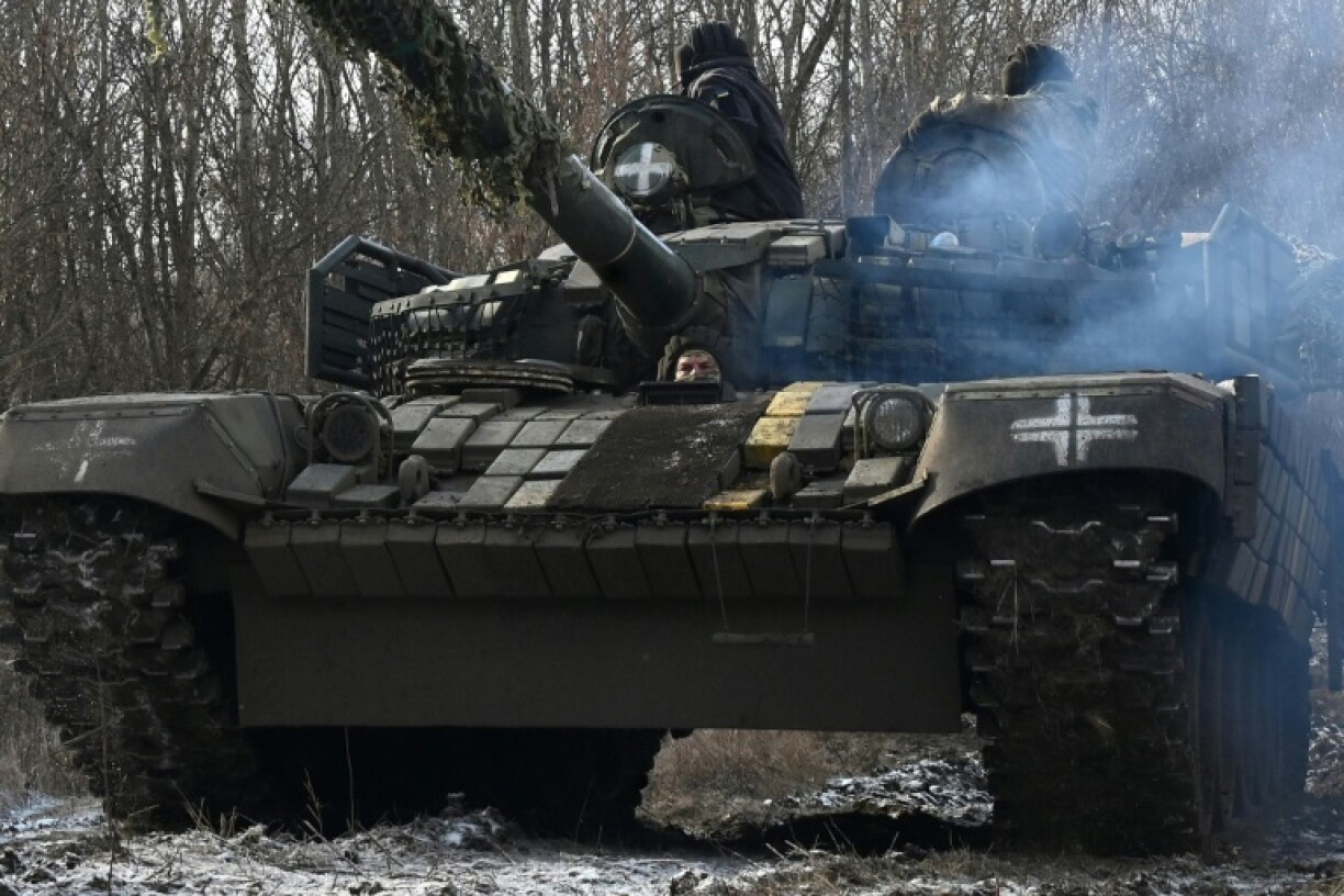 Ukrainian troops are being pushed back in the eastern Donetsk region