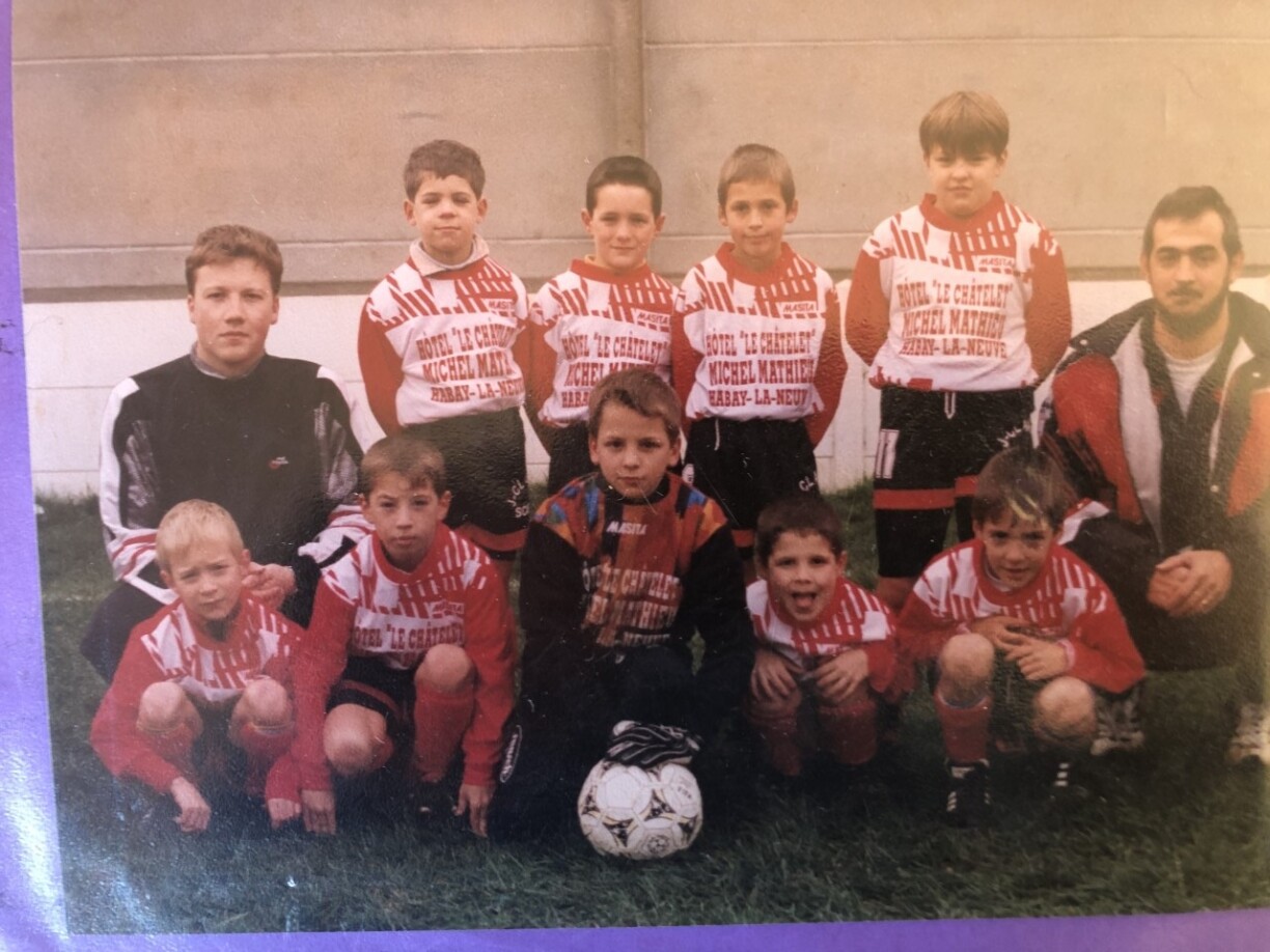 Anthony Moris dans son premier club à à Habay-la-Neuve