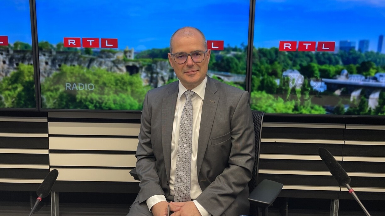 L'invité de la rédaction, Alain Reuter, dans les studios RTL le 8 août 2024