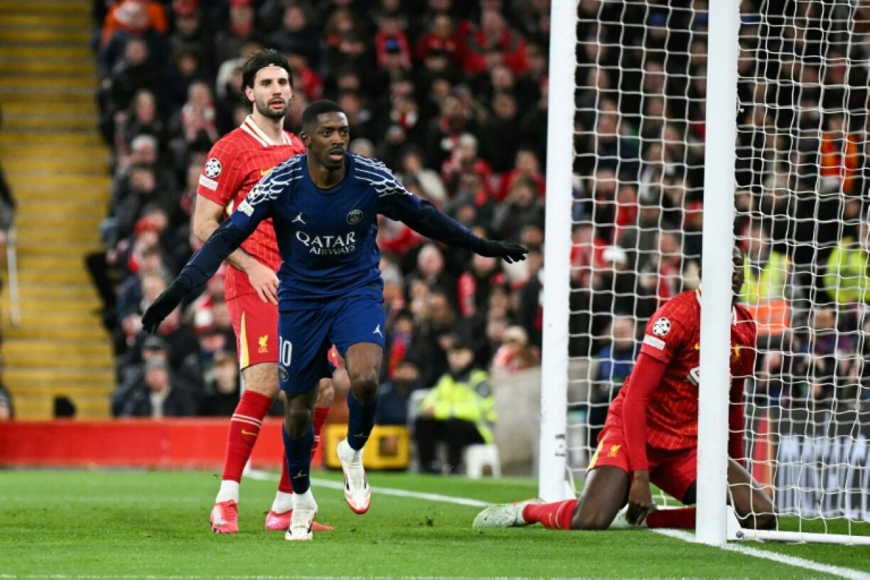 Ousmane Dembele scored the only goal of the night for PSG